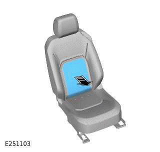Front Row Seat Backrest Heater Element